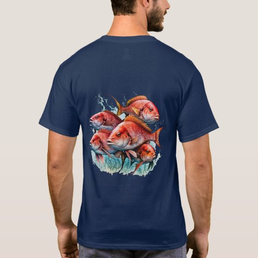 T-shirt Red Snapper (Dos)