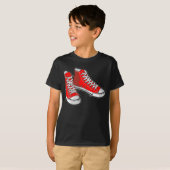 T-shirt Red sneakers (Devant entier)