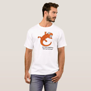 T-shirt Red Spott Newt - New Hampshire State Amphibian