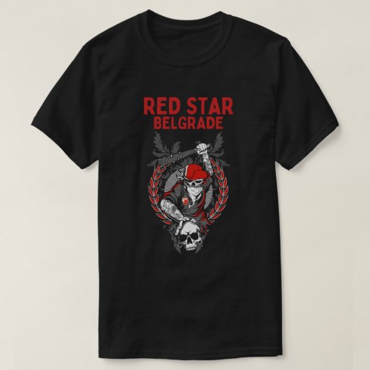 T-shirt Red Star Crvena Zvezda (Design devant)