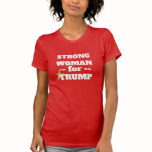 RED Strong femme pour Trump