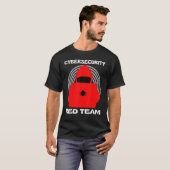 T-shirt Red Team Cybersecurity Hacking Ethique Hacker Geek (Devant entier)