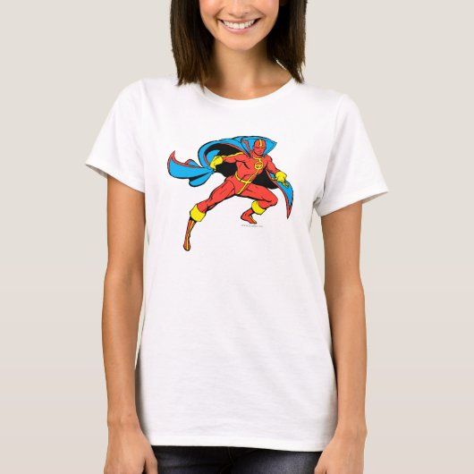 T-shirt Red Tornado Cape Pose (Devant)