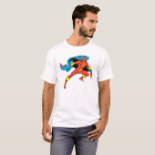 T-shirt Red Tornado Cape Pose (Devant entier)