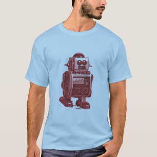 T-shirt Red Toy Robot Tee - Original!
