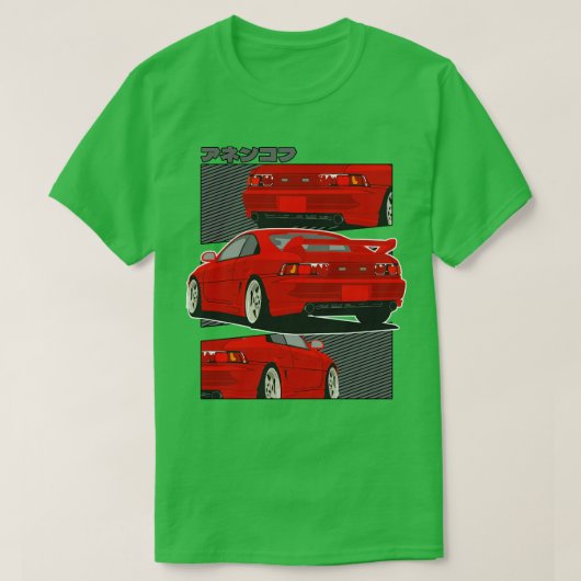 T-shirt Red Toyota M.2 SW20 (Design devant)
