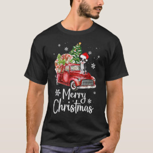 T-shirt Red Truck Christmas Tree