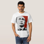 T-shirt Red Vladimir Poutine (Devant entier)