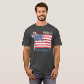 T-shirt Red White and Blueberries for Supporters Men Women (Devant entier)