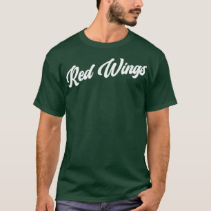 T-shirt Red Wings Retro Red Wings