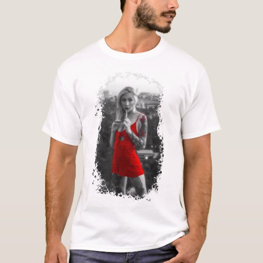 T-shirt Red Woman (Devant)