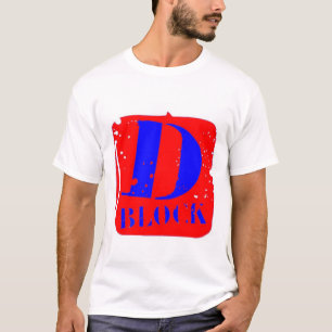 T-shirt redb de d-bloc