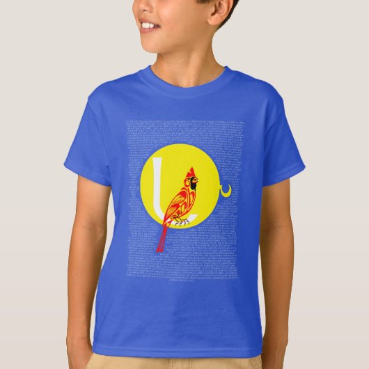 T-shirt Redbird cherokee - la fille du Sun (enfants) (Devant)