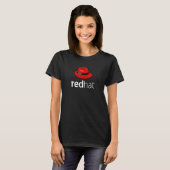 T-shirt RedChapin Linux Penguin Tux Open Source Os (Devant entier)