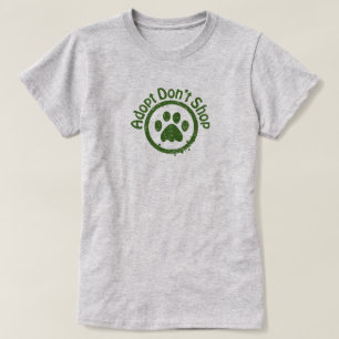 T-Shirt Reddingshond Adoptie ipv Kopen