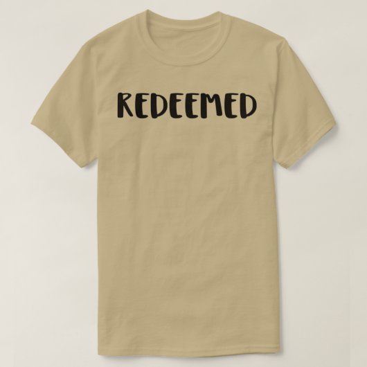 T-shirt Redeemed 1 (Design devant)