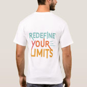 T-shirt Redéfinir vos limites (Dos)