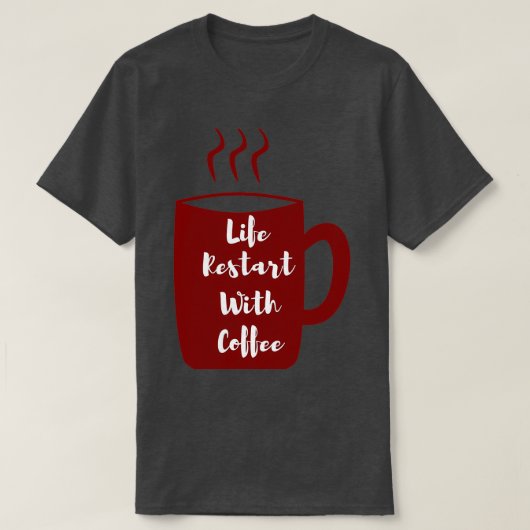 T-shirt redémarrer (Design devant)