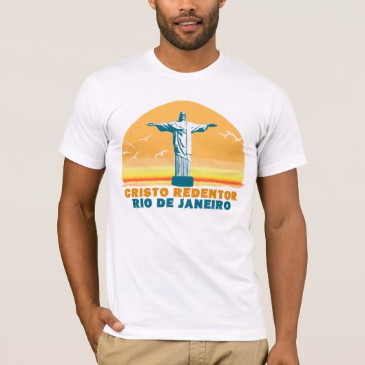 T-shirt RÉDENTEUR DE CRISTO Rio De Janeiro (Devant)