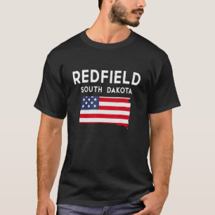 T-shirt Redfield South Dakota USA State America Travel Sou