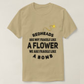 T-SHIRT REDHEADS EST COMME UNE BOMBE (Design devant)