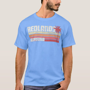 T-shirt Redlands California CA Vintage les années 70 des a
