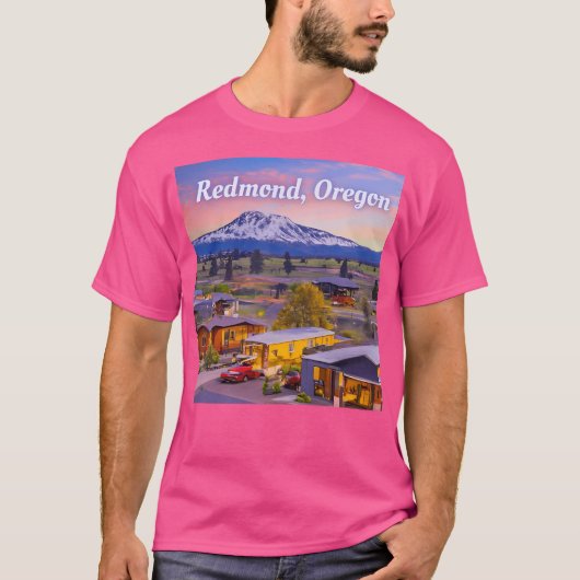 T-shirt Redmond Oregon Active (Devant)