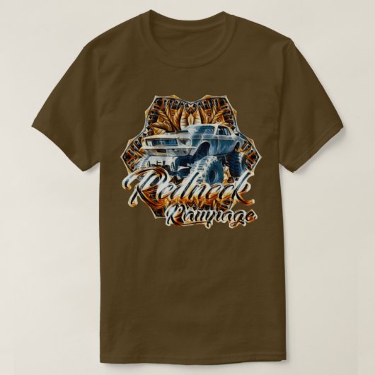 T-shirt Redneck rampage (Design devant)