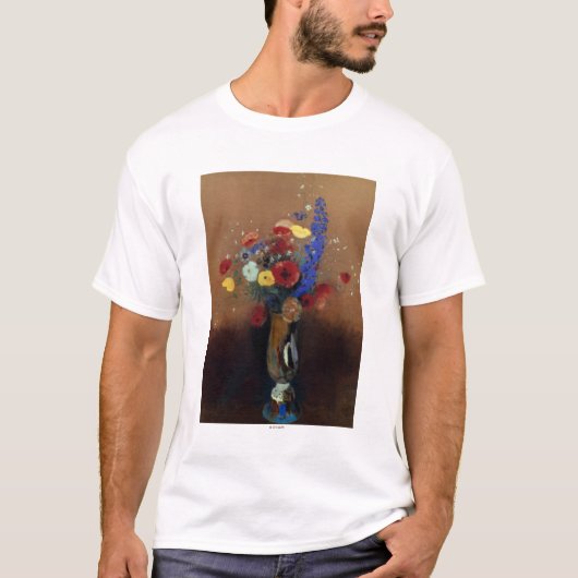 T-shirt Redon : Fleurs sauvages, C1912 (Devant)