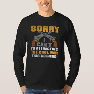 T-shirt Redressement de la guerre civile Histoire américai