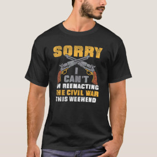 T-shirt Redressement de la guerre civile Histoire américai