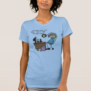 T-shirt Redressez la première fois l'humour
