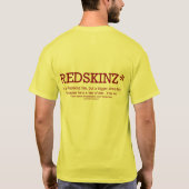 T-shirt Redskinz/fan de Jésus (Dos)