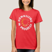 T-shirt Réduction des effectifs en cours Plan d'action pou (Devant)
