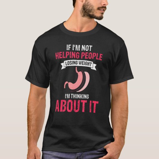 T-shirt Réduction des progrès Chirurgie de dérivation gast (Devant)