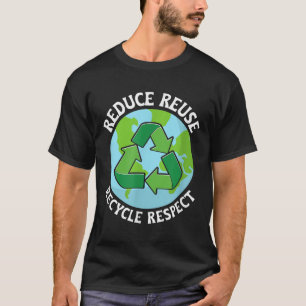 T-shirt Réduire la réutilisation de la protection De l'env