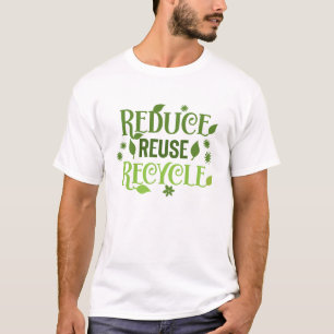 T-shirt Réduire la réutilisation du recyclage