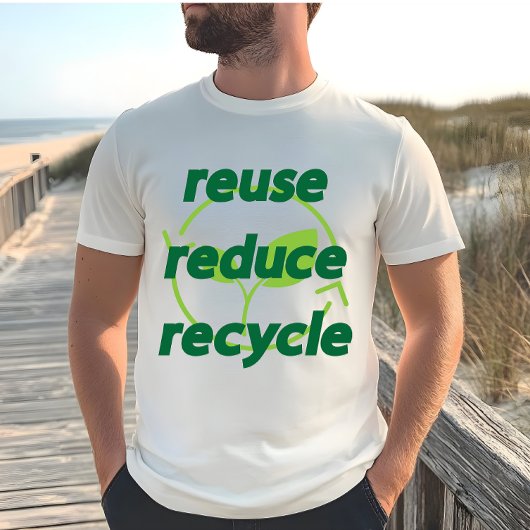 T-shirt Réduire la réutilisation du recyclage
