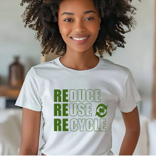 T-shirt Réduire la réutilisation du recyclage