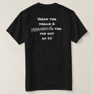 T-SHIRT RÉDUIRE LE RÊVE