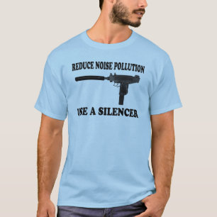 T-shirt Réduisez la pollution acoustique - utilisez un