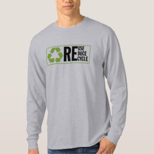 T-shirt Réduisez la réutilisation réutilisent