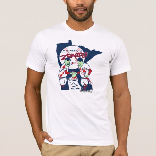T-shirt Réduit Zombies MN (Devant)