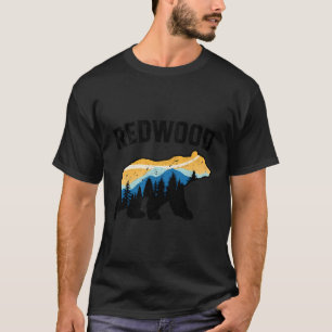 T-shirt Redwood National Park California Mountains Redwood