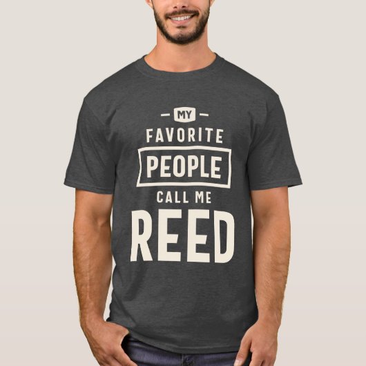 T-shirt Reed My Favori - Reed Name (Devant)