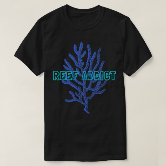 T-shirt Reef Addict Neon Coral (Design devant)
