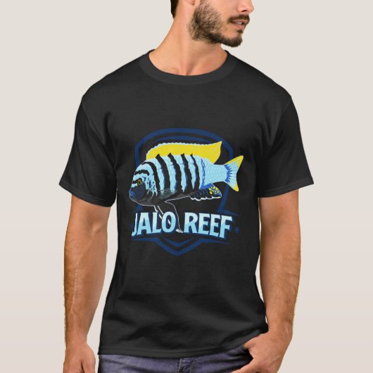 T-shirt Reef Mbuna Cichlid Lake Malawi Cynotilapia Afra Aq (Devant)