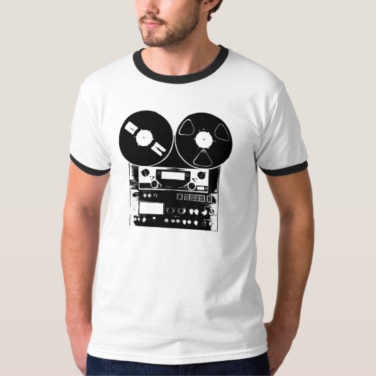 T-shirt reel2reelblk (Devant)