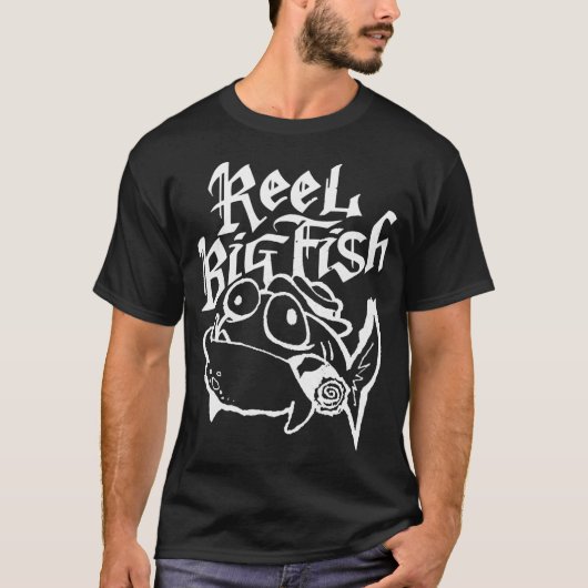 T-shirt reel big fish (Devant)