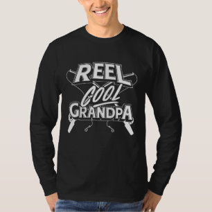 T-shirt Reel Cool grand-père de pêche grand-père Fête des